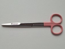 Nůžky rovné broskvová - 14 cm