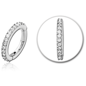 Kroužek s crystaly 0.8/8.0