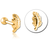 Pozlacená labreta lísteček 1.2/6.0