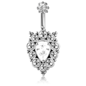 Bohatě zdobená pupíkovka 1.6/8.0