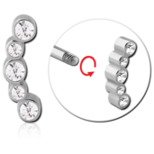 Ozdoba s crystaly 1.2