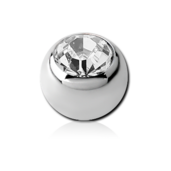 Titanová kulička 1.2/3.0 crystal - sterilní obal