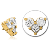 Pozlacené srdíčko 1.2