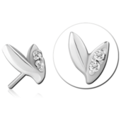 Ozdoba lísteček push-in